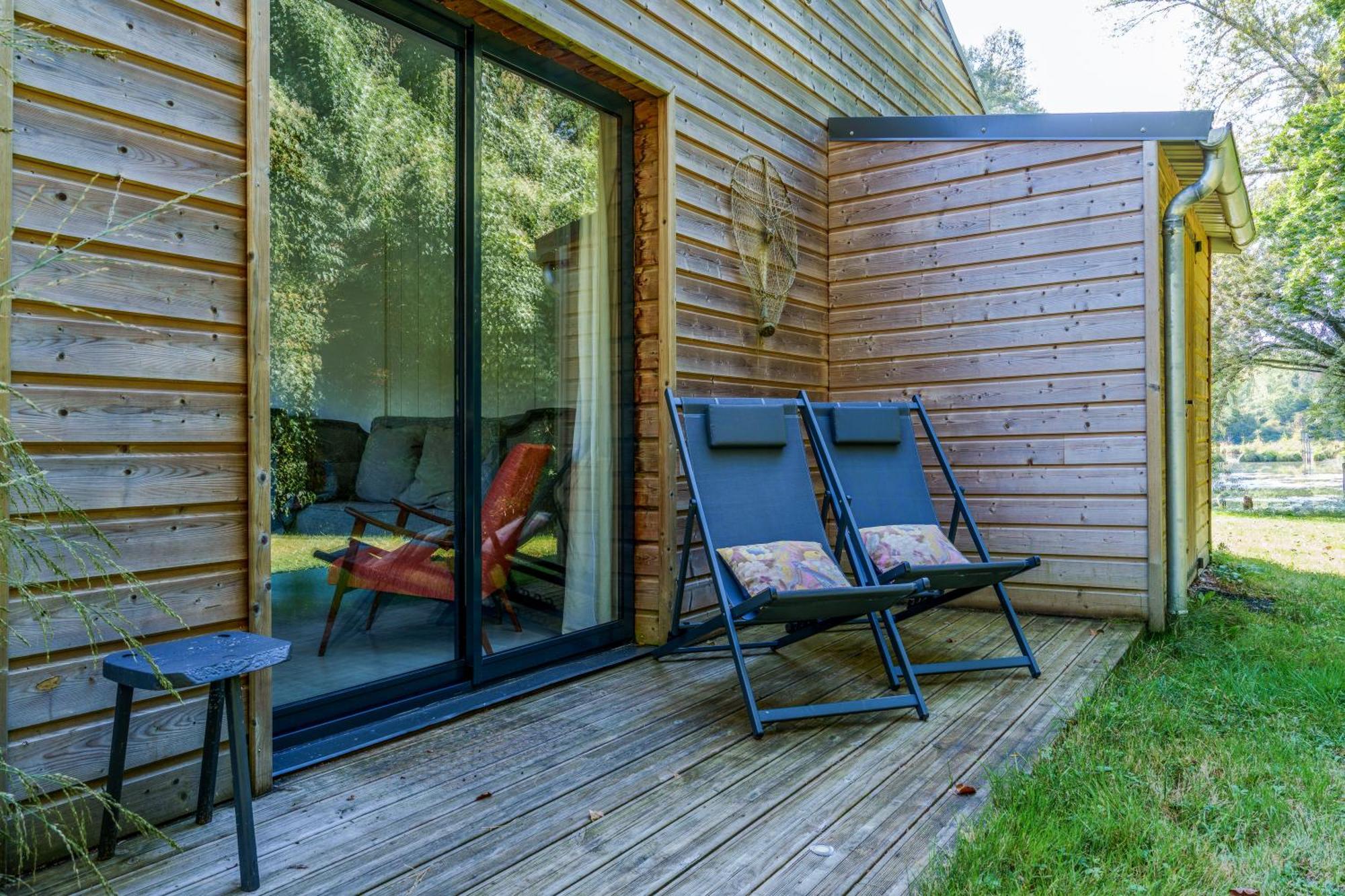 La Cabane Du Pont Du Douet Mazières-de-Touraine Exterior foto
